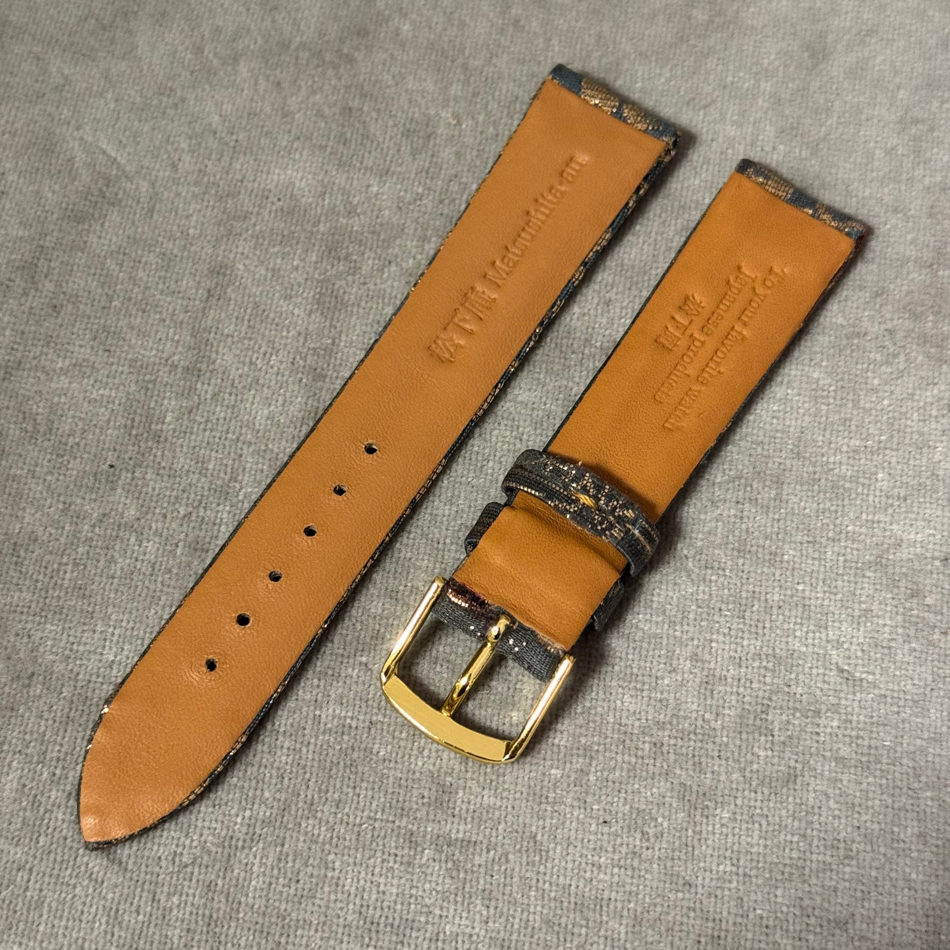 松下庵 パネライ用(24mm) 着物ストラップ 松下庵パネライ用(24mm 松下庵 パネライ用(24mm) 着物ストラップ 松下庵パネライ用(24mm