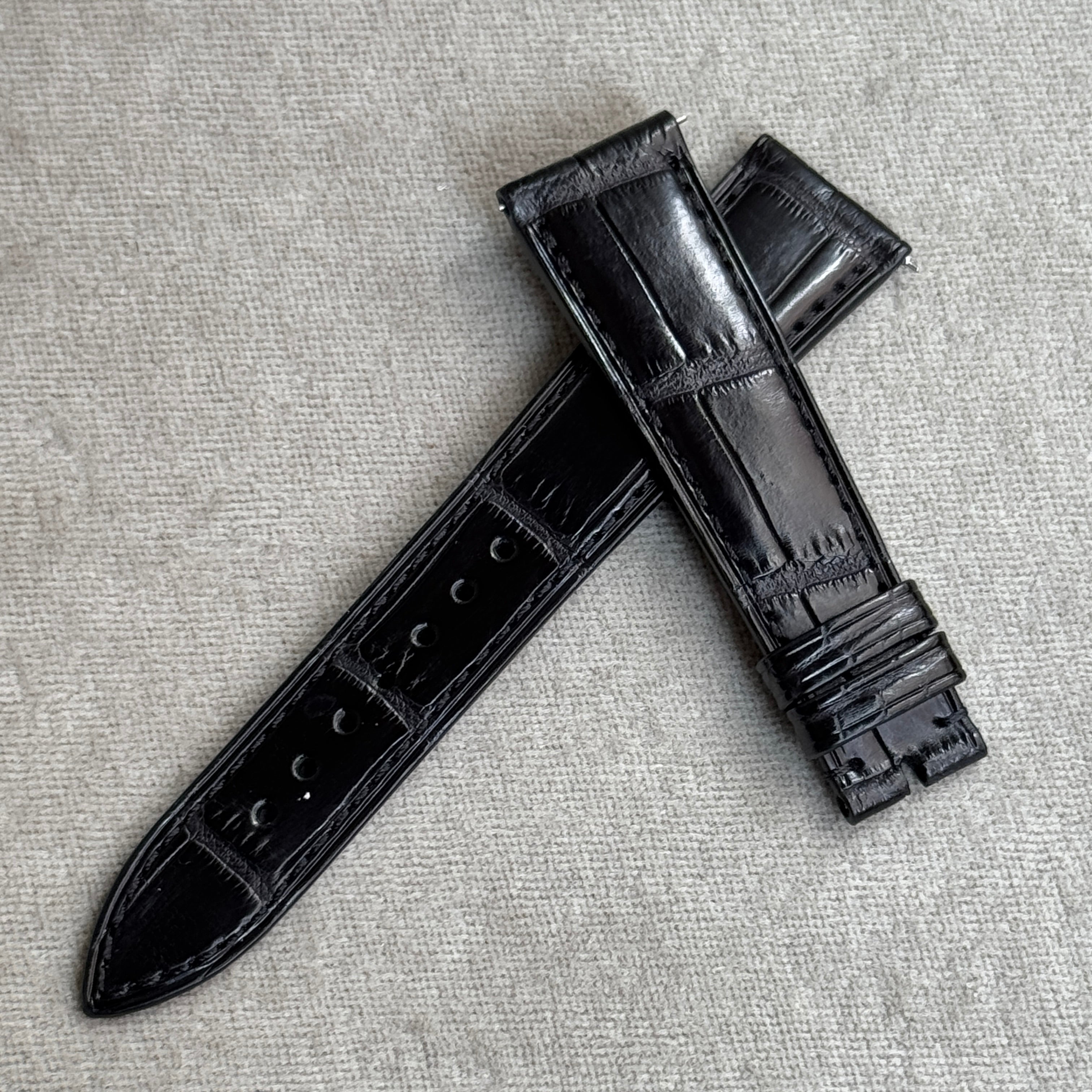 クロコダイル｜マットブラック｜無双仕上げ｜20-16mm – 松下庵