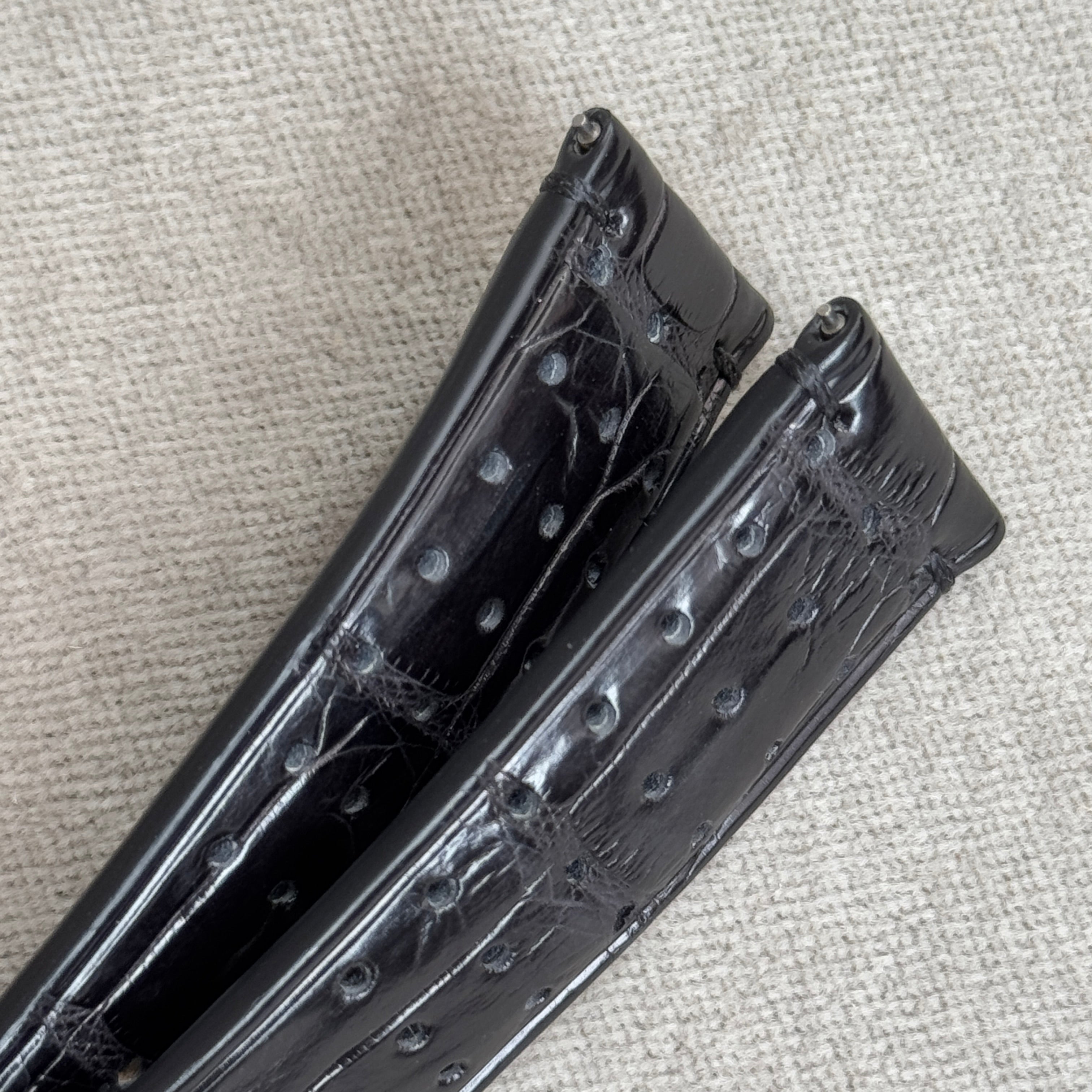 18-14mm 松下庵　ブラッククロコ 18-14mm 松下庵 ブラッククロコ C社｜マットクロコダイル