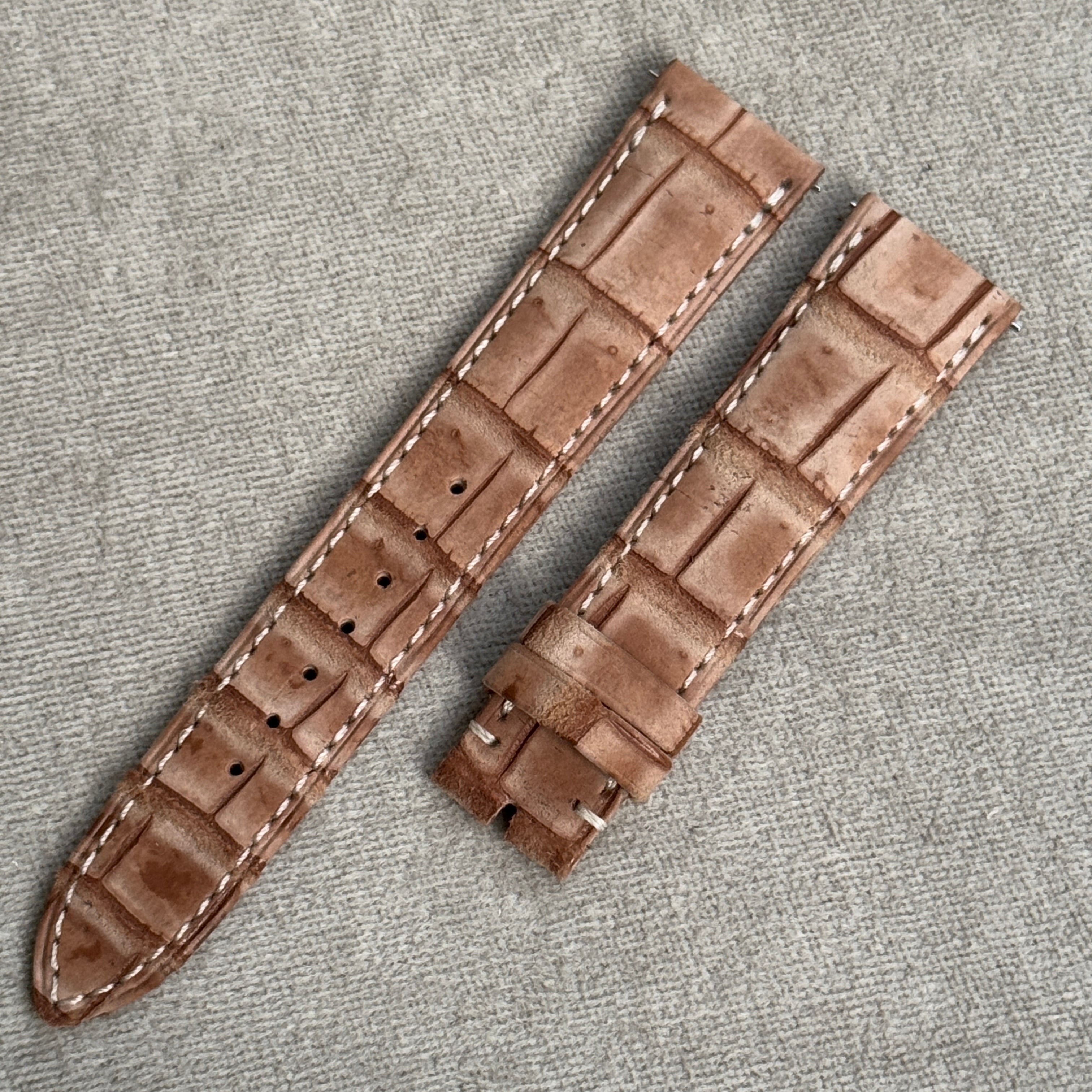 専用品オロビアンコ　クロコダイル風 モカシン 42 専用品オロビアンコ クロコダイル風 モカシン 42