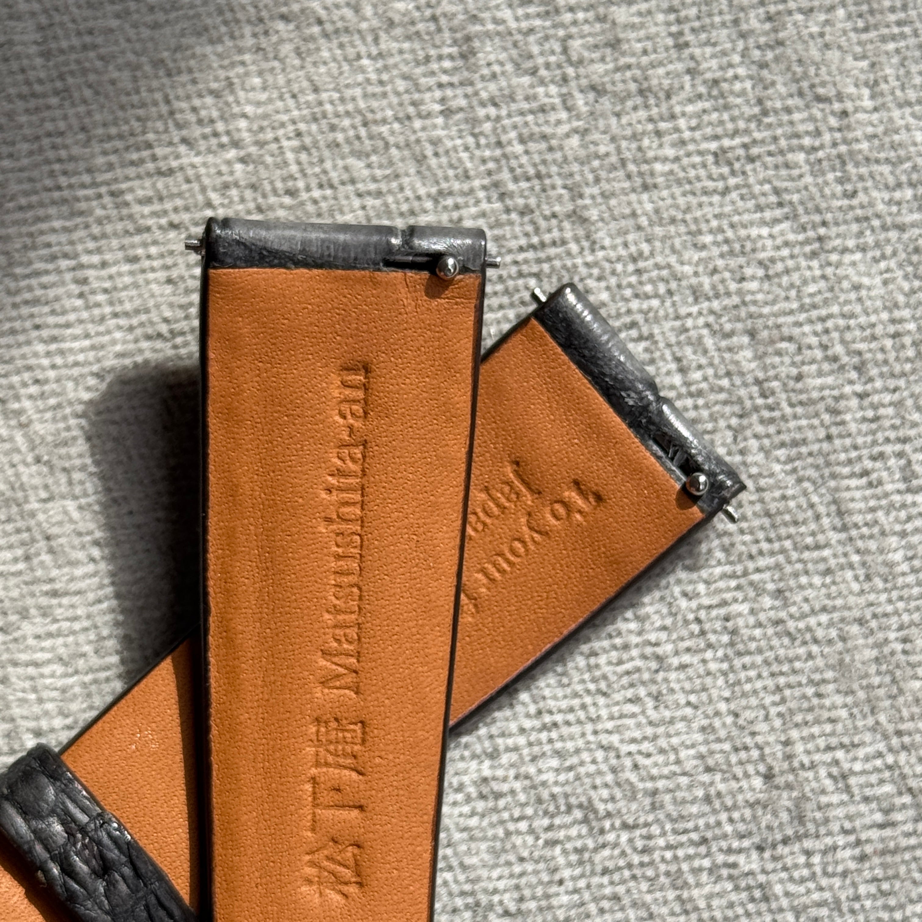 クロコダイル｜墨染｜ショート｜18-14mm – 松下庵