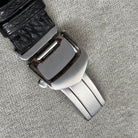 Dバックル 片開き シルバー