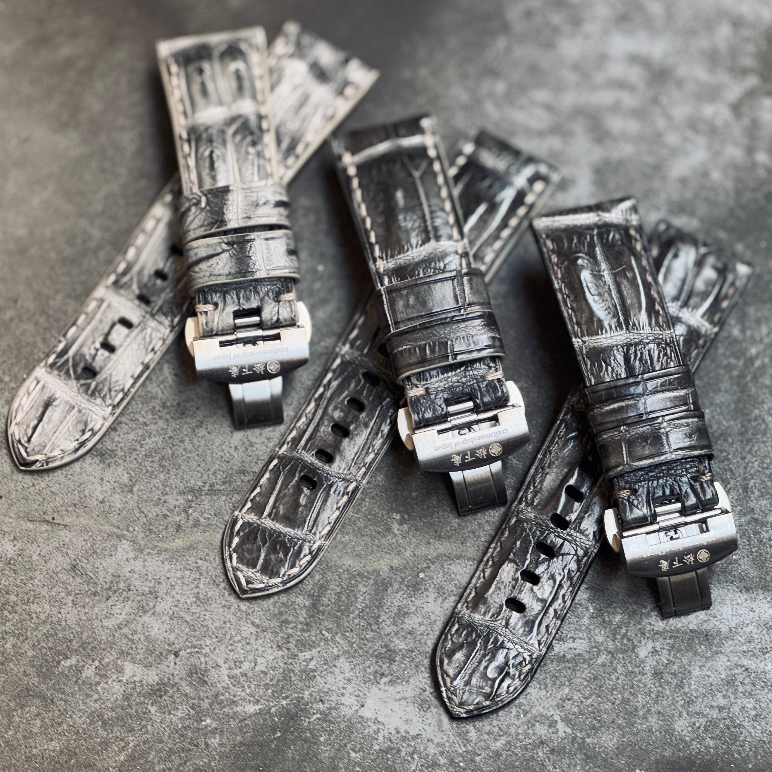 クロコダイルストラップ一覧｜高級ワニ革ベルト・カスタム対応｜松下庵