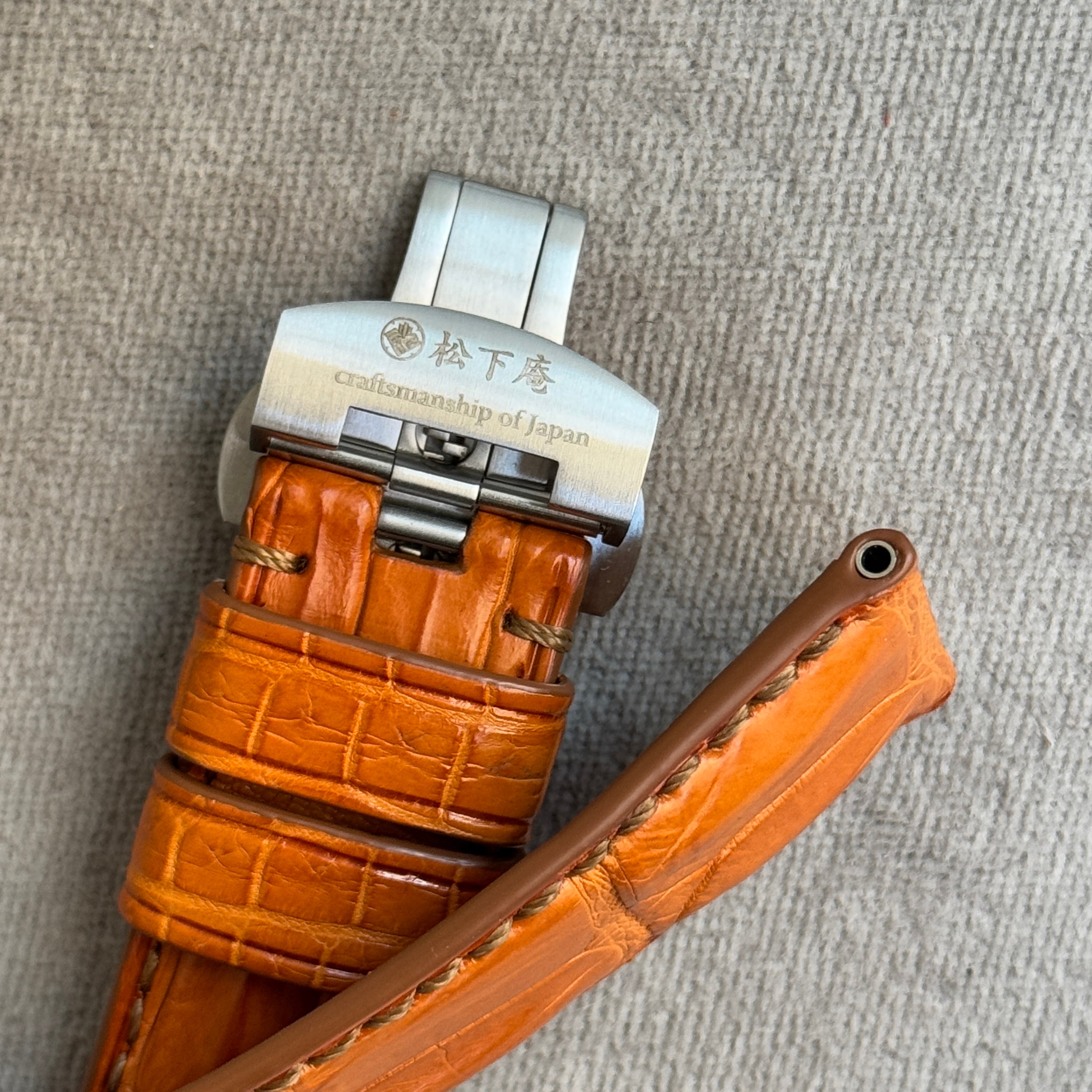 ストラップオーダー 松下庵】腕時計用ハンドメイドストラップのビスポーク製作・販売