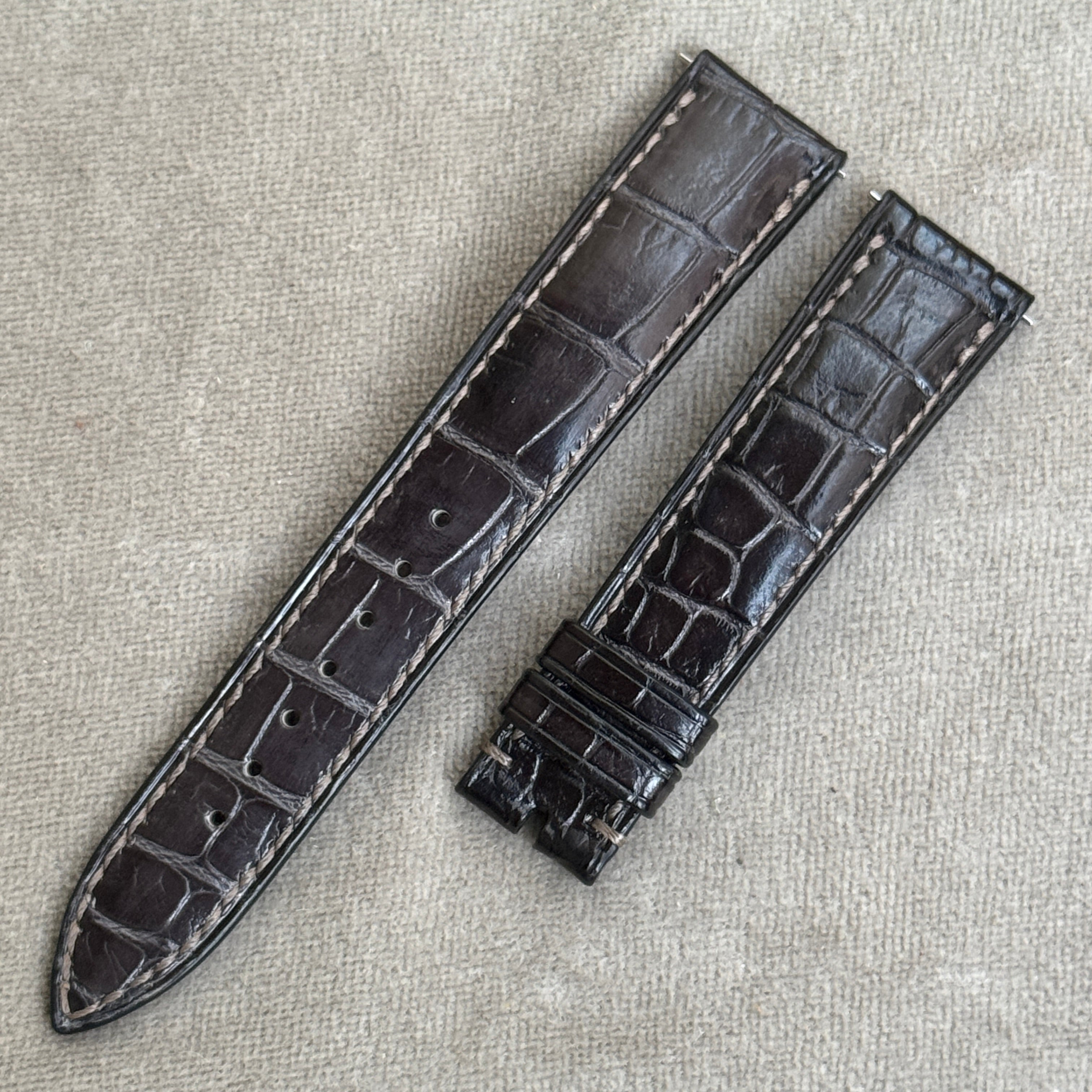 クロコダイル｜墨染パティーヌ｜無双仕上げ｜18-16mm – 松下庵