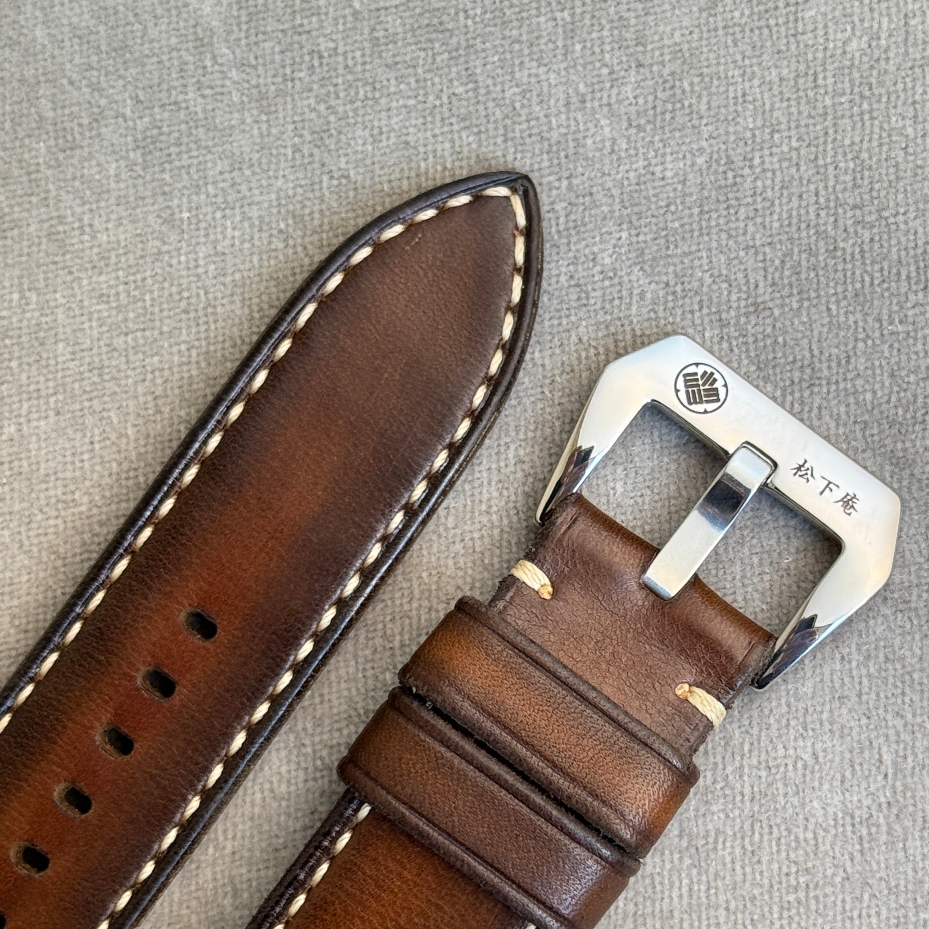 12月特別価格 限定1本】M74｜NOVONAPPA｜パティーヌブラウン｜24-24mm