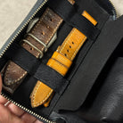 ウォッチケース｜大型時計対応｜マーブルブラック - 松下庵