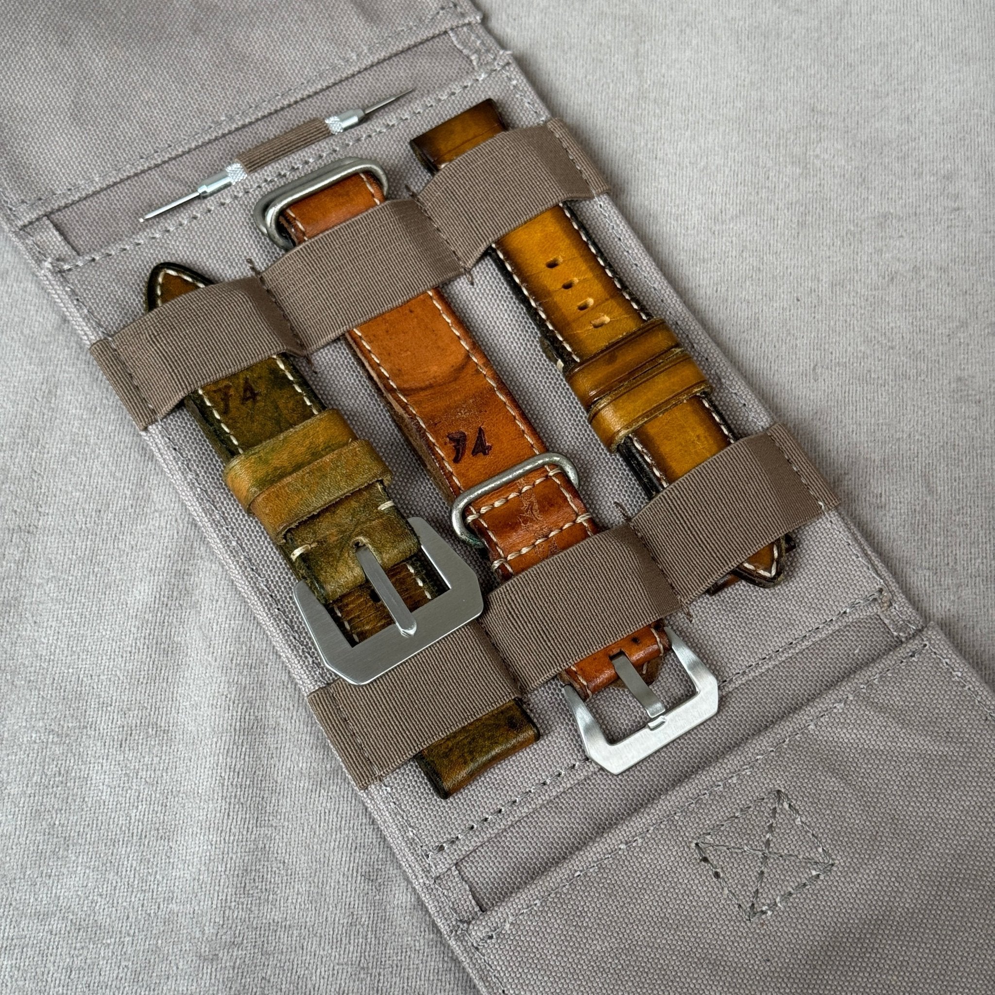 ストラップケース｜Tactical Cargo 03｜ライトグレー - 松下庵