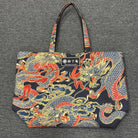 トートバッグ｜和布 - Wafu - ｜龍炎天昇 - 松下庵