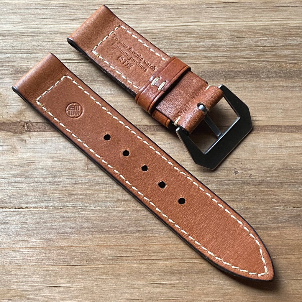 【M74 STRAP】RED BROWN 26mm