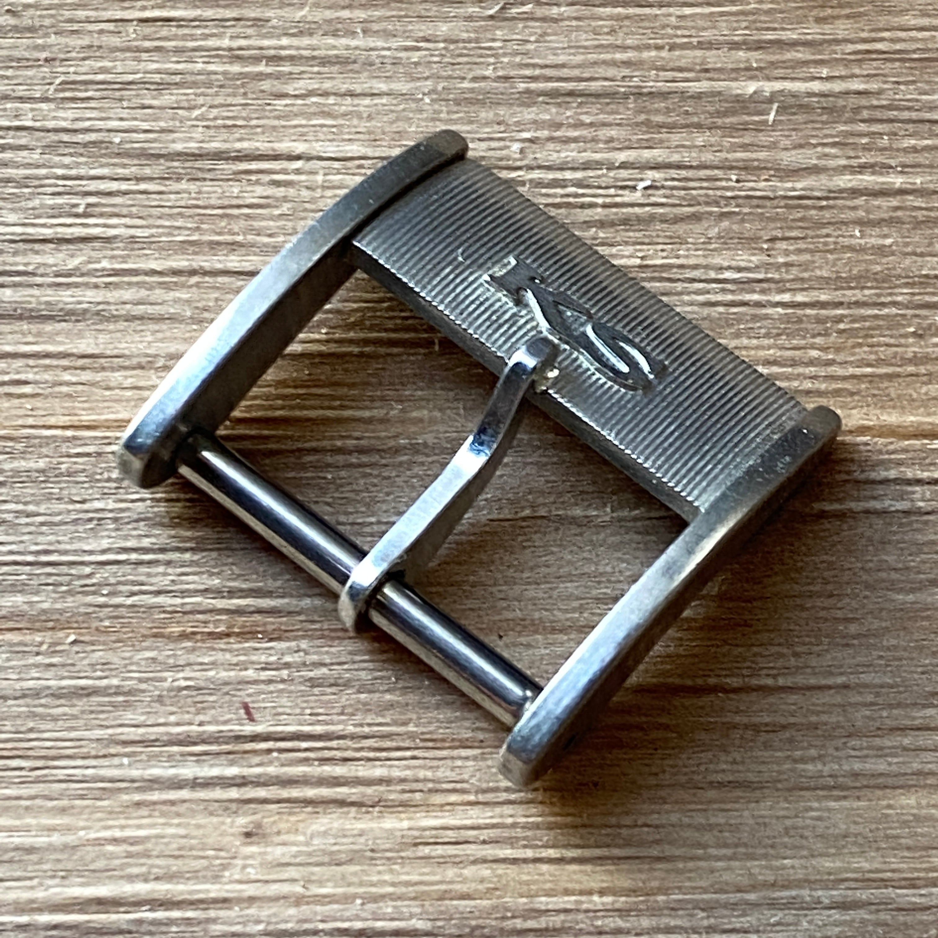 【USED品】キングセイコー KS 純正尾錠 15mm 1970年代製 アンティーク
